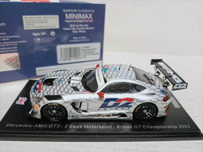 Spark 1/43 Mercedes Benz AMG GT3 2023 British Championship GT