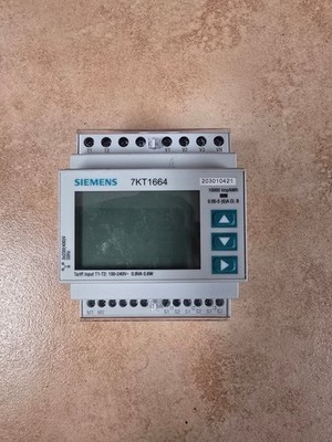 Siemens Dig.Industr. E-Zähler 7KT1664 Kombimessgeräte E-Zähler