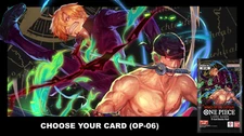 One Piece Wings of The Captain - Choose Your Card Singles English OP06 set