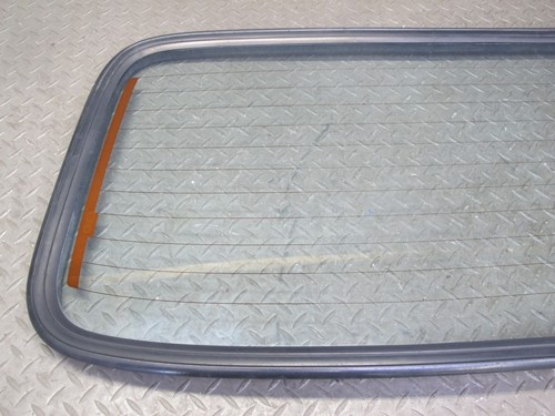 88-91 MAZDA RX7 FC3S CONVERTIBLE SOFT TOP ROOF REAR WINDOW GLASS HEATED OEM - Picture 6 of 22