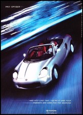 2002 2001 Toyota Mr2 Spyder Vintage Advertisement Print Art Car Ad J121