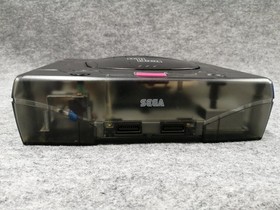 SEGA Saturn HST-0021 skeleton Clear black w/Controller from JAPAN