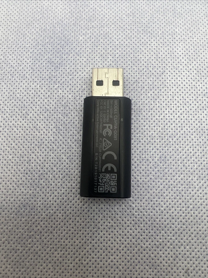 Sony Playstation PS4 PRO Gold Headset Wireless Dongle USB Adapter CUHYA-0081 - Bild 3 von 4