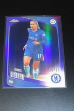 2025-26 Topps Chrome UEFA Women's Champions League Guro Reiten /75 Purple