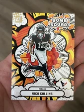 2025 Panini Donruss NICO COLLINS Bomb Squad #BS-NCS Houston Texans 
