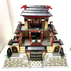 Lego 7419 Orient Expedition Dragon Fortress, 9 minifigs, manual, no box