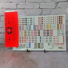 Slixx 1434 1999 NASCAR Individual Contingency 1:25 Decals