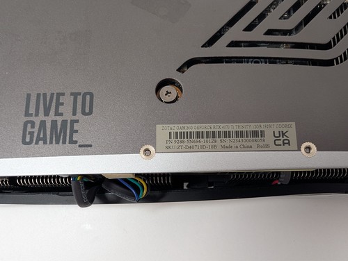 Zotac GAMING GeForce RTX 4070 Ti Trinity 12GB GDDR6X Faulty - Afbeelding 2 van 2