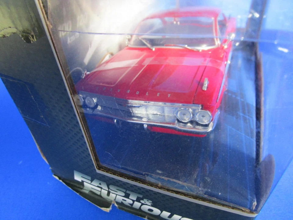 JADA TOYS 1/24 THE FAST AND THE FURIOUS · DOM'S CHEVY IMPALA , SEALED - Image 3 of 4