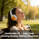 New Wireless Headphones Bluetooth Headset Over-Ear FM Radio MIC Foldable TF Card