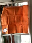 Longaberger Single Fabric Napkin - Orange with Ghost — photo 2