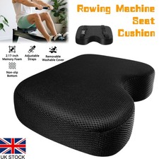 Resistance Rowing Machine Seat Cushion Pad Memory Foam Soft for Exercise Adult
