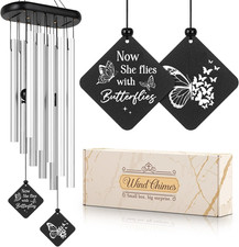 Memorial Gifts for Loss of Women, 26" Sympathy Wind Chimes