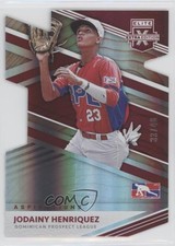 2020 Panini Elite Extra Edition Aspirations Die-Cut 33/48 Jodainy Henriquez 0d2
