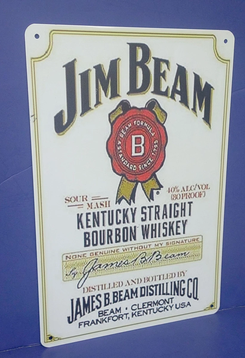 Jim Beam Sign In Jim Beam Advertising for sale | eBay