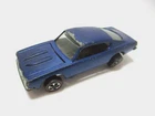Vintage Mattel Hot Wheels Redline CUSTOM BARRACUDA (Blue) USA