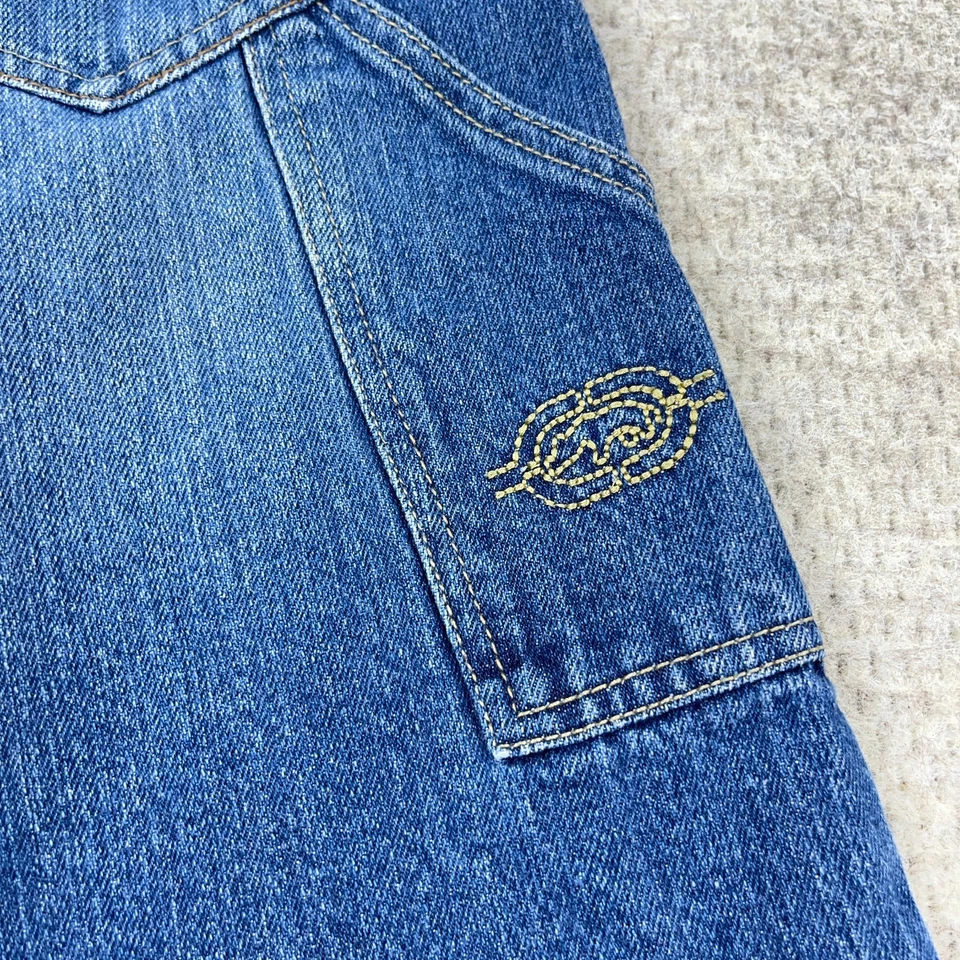 Pantalones Cortos De Colección Y2K Ecko Unltd Niños 16 Pantalones Cortos Carpintero Denim Sueltos Años 2000 Jóvenes Foto 3 de 4