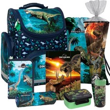 Dinosaurier Dino Ranzen Schulranzen Tornister Schulrucksack Set Schultüte