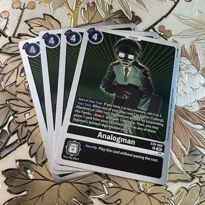 Digimon Card Game Playset Analogman EX9-068 Rare Versus Monsters