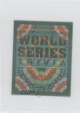 1991 Score World Series Trivia Inserts Christy Mathewson Creams 'Em #40 HOF j2k
