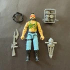 1985 HASBRO GI JOE COBRA RIPPER v1 DREADNOK FIGURE 100% COMPLETE TIGHT EX