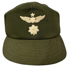 Vietnam War Theater Made Aviation Ball Cap Size 58 Senior Pilot Wings Aviator