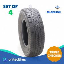 Set Of 4 Used Lt 24575r16 Michelin Agilis Crossclimate - 7.5-9.532 198zx
