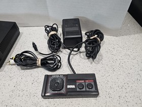 Sega Master System / Power Base, 12 Games, Cables, One Controller, One Joystick
