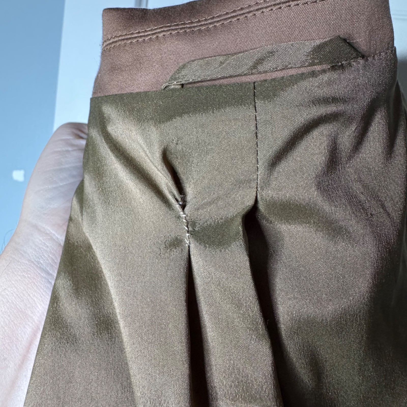 Rene Lezard French Designer Women's Chocolate Brown Robins Egg Blue Blazer Sz 38