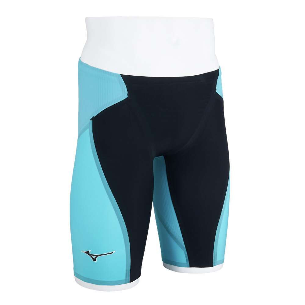 MIZUNO GX SONIC 6 ET FINA N2MBA503 Black Turquoise Swim Suit