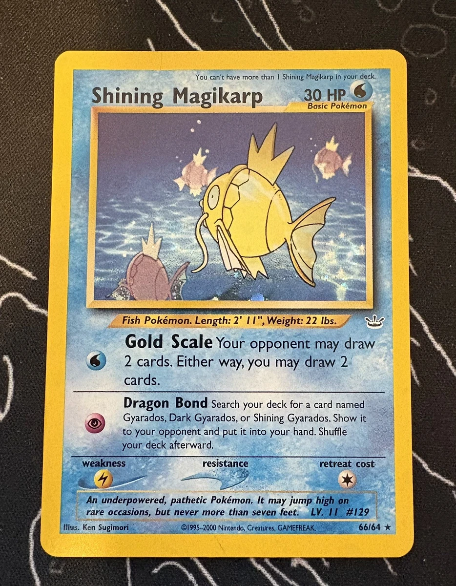 Shining Magikarp Pokémon TCG Cards for sale | eBay