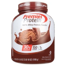 Premier Protein 100% Whey Protein Powder, Chocolate Milkshake, 30g Protein, 29