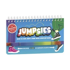 New - Klutz Jumpsies: How to Hop, Skip & Jump with Stretchy Rope - Ages 6+