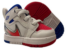 Baby 2c - Jordan 1 Mid RM Easyon TD FQ1283-100 White/Red/Blue - No Box