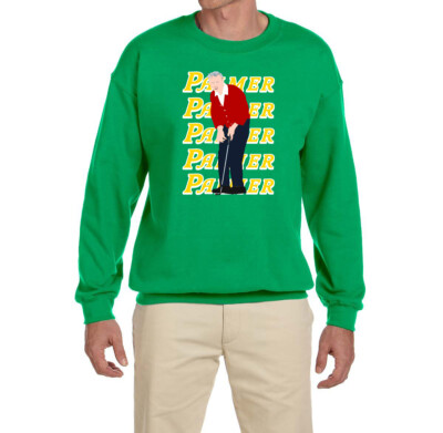 Arnold Palmer Text Pic Sweatshirt Crewneck