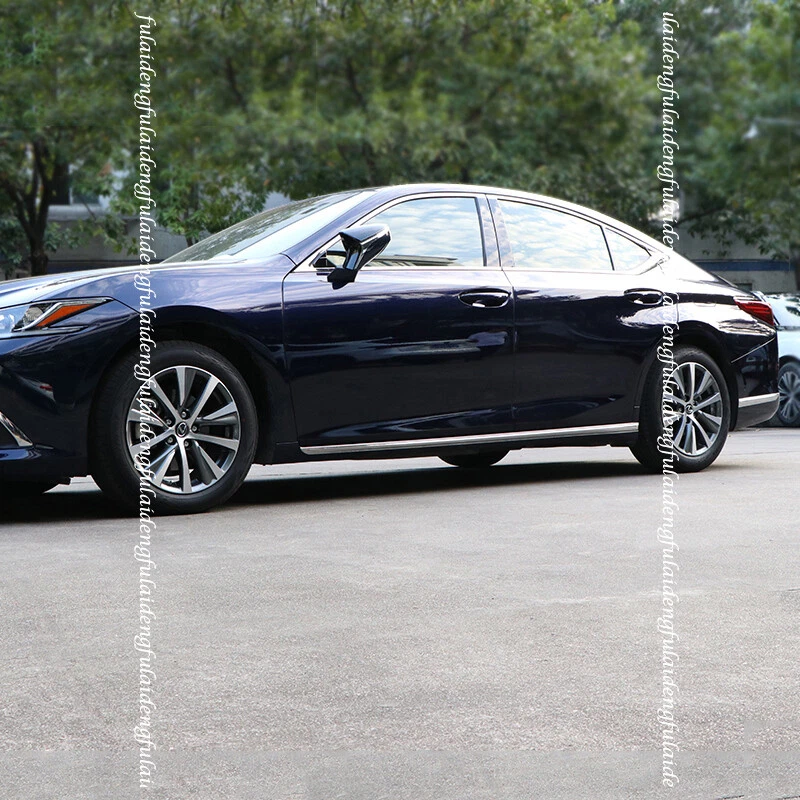 For Lexus ES350/300h 2019-2025 Silver Door Body Skirts Trim Panel Moulding Cover Foto 4 de 4