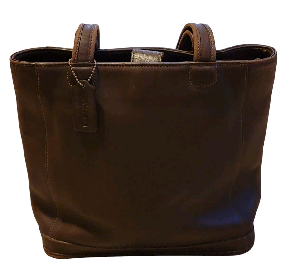 バッグ Vintage Coach Leather Tote Bag Brown COACH Vintage Legacy Lunch Tote Brown Leather Shoulder Bag Handbag