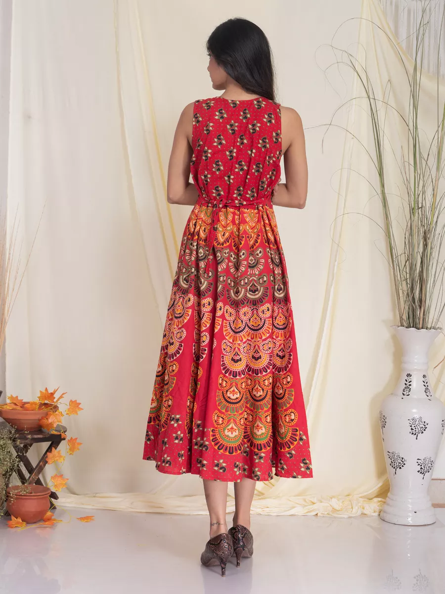 Printed traditional clearance dresses