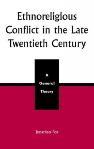 Jonathan Fox Ethnoreligious Conflict in the Late 20th Century (Relié) - Picture 1 of 1