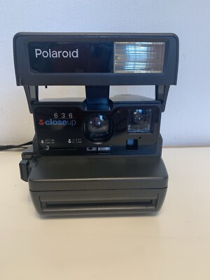 Polaroid Color 636 Close Up Sofortbild Kamera Made in The United Kingdom