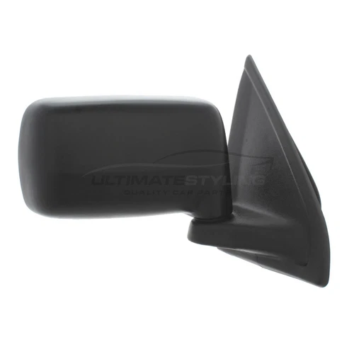 Ford Fiesta Mk3 1989-1994 Door Wing Mirror Manual Black Drivers Side Right Hand