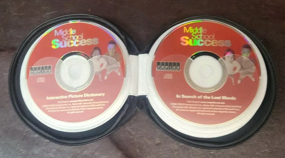 Homeschool Middle School Curriculum Success 13 Disc Set CD/DVD, Grades 6/7/8 - Image 3 of 4