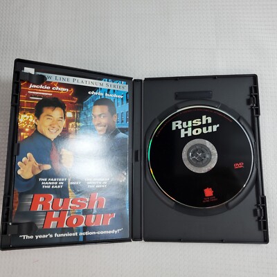 Rush Hour (DVD, 1999, Platinum Series) Jackie Chan, Chris Tucker