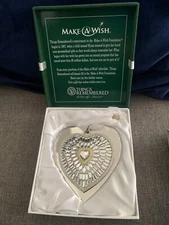 Things Remembered 2011 Make a Wish HEARTS Christmas Ornament
