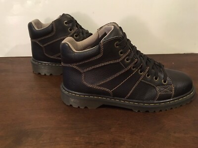 DOC MARTEN Vintage Harrisland Dark Brown Leather Mid Top Boots | Mens 11 Dr Martens Harrisland Brown Leather Boots Sz. 12 M | eBay main image 4