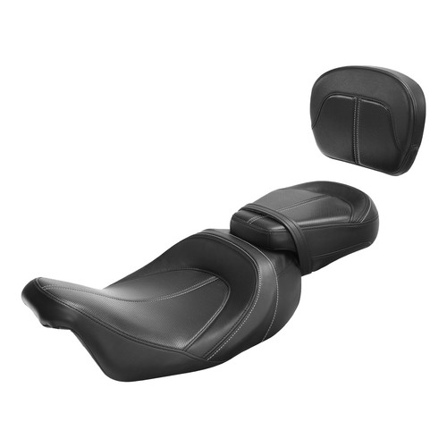 Driver Passenger Seat Sissy Bar Backrest Fit For Harley Street Glide 09