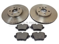 Set 2 dischi e pastiglie freno anteriori nuovi per BMW X1 F48 18i 18d 20i 20d 2015-2023