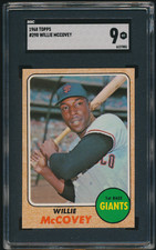 1968 Topps Willie McCovey #290 HOF San Francisco Giants SGC 9 MT
