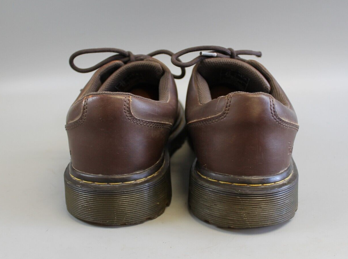 Dr Martens Kent Oxford Brown Leather Shoes Men’s 13 Lace Up Work Casual Dr. Martens KURT Mens Brown Leather Lace-Up Oxfords US Size  main image 2
