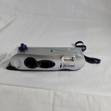 Polaroid I-Zone Instant Pocket Camera Silver - Working Condition